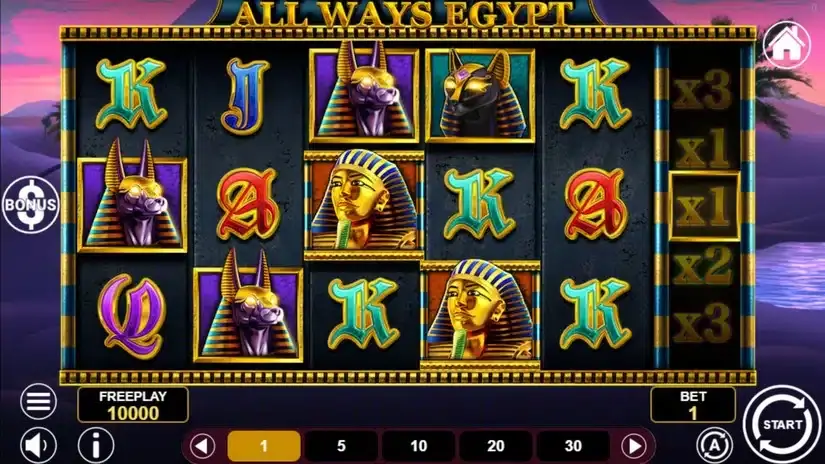 All Ways Egypt slot screenshot 1