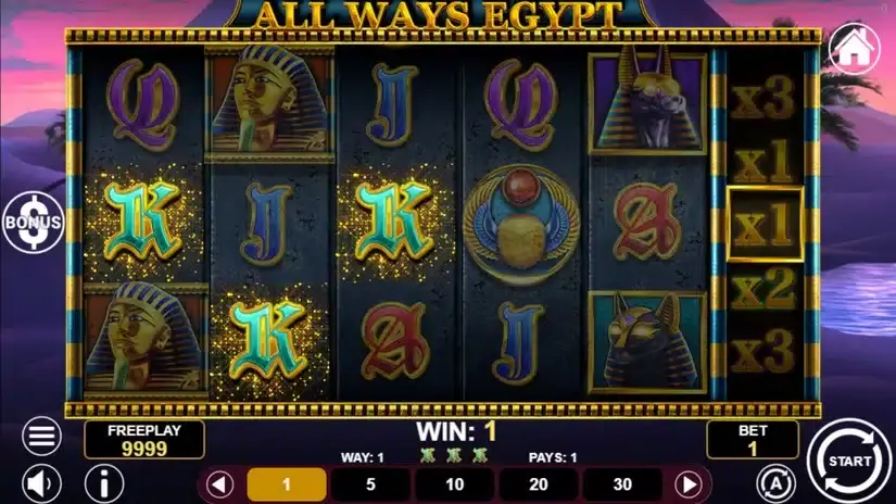 All Ways Egypt slot screenshot 2