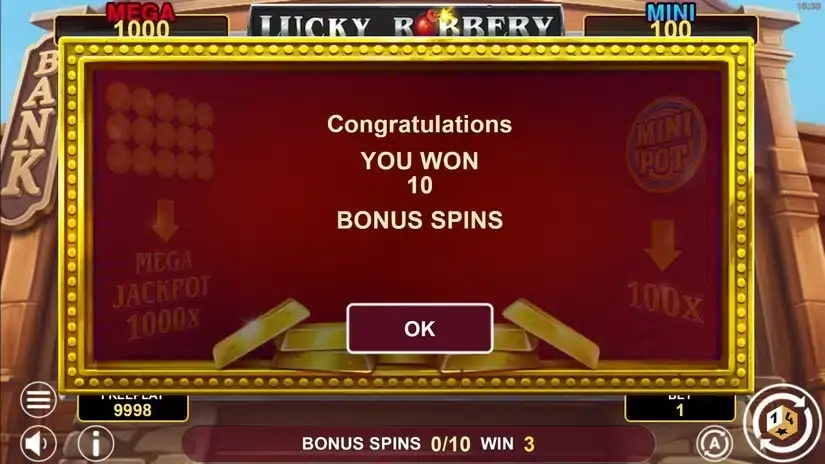 Lucky Robbery Win Spins slot screenshot 4