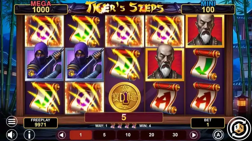 Tiger’s Steps Hold And Win slot screenshot 4