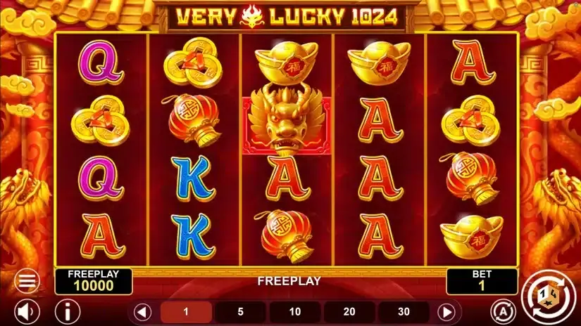 Very Lucky 1024 slot screenshot 1