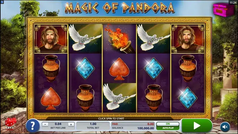 Magic Of Pandora slot screenshot 