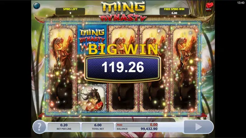 Ming Dynasty slot screenshot 5