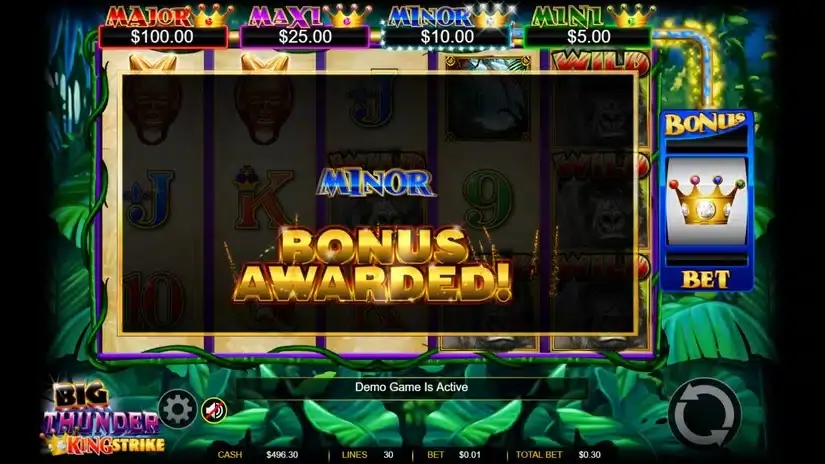 Big Thunder slot screenshot 3