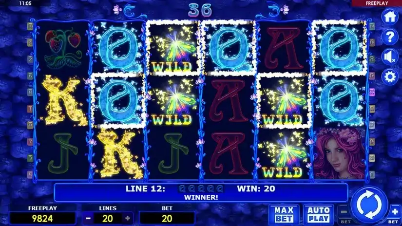 Beauty Fairy slot screenshot 3