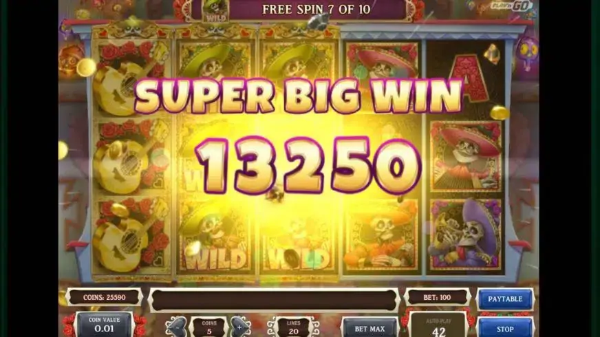 Bells on Fire slot screenshot 