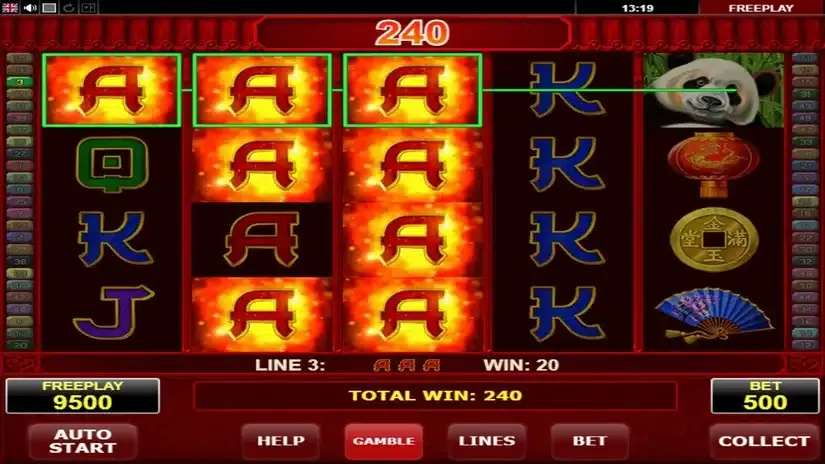 Big Panda slot screenshot 2