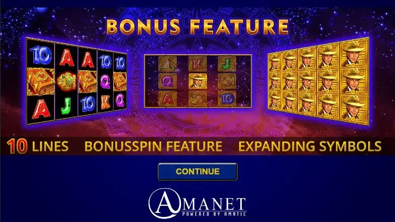 Book of Aztec Select slot screenshot 3