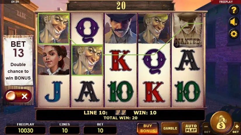 Bounty Bonanza slot screenshot 2