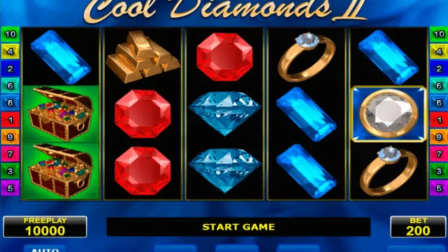 Cool Diamonds 2 slot screenshot 1