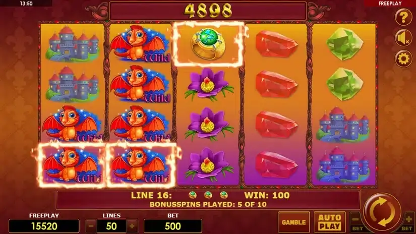 Dragons Mystery slot screenshot 6