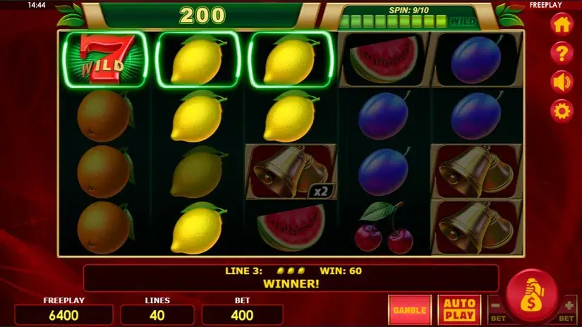 Fruit Loop slot screenshot 2