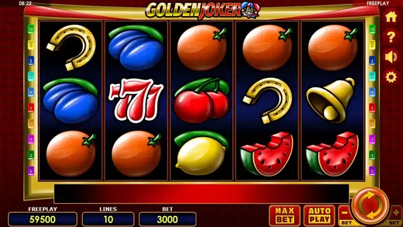 Golden Joker slot screenshot 1