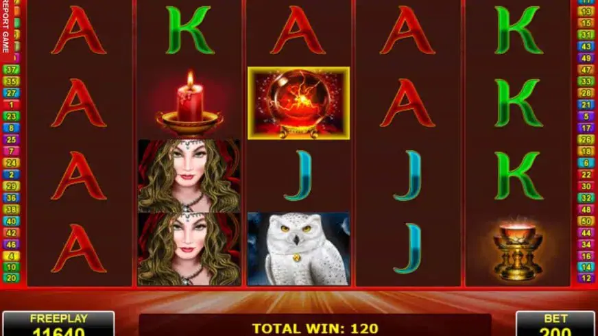 Magic Owl slot screenshot 1