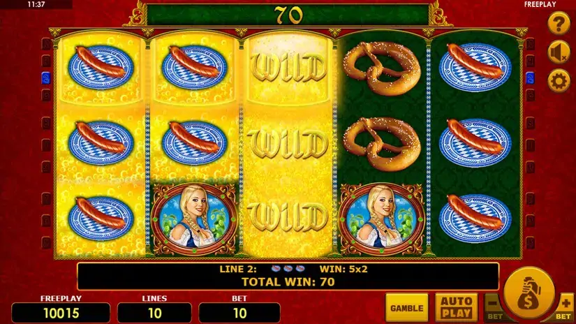Oktoberfest slot screenshot 5