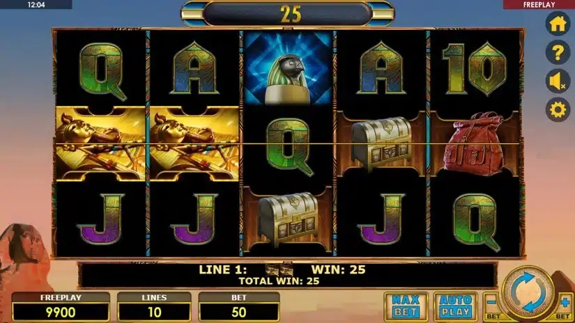 Relic Riches slot screenshot 4