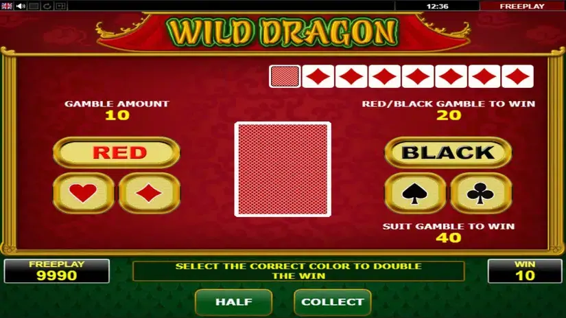 Wild Dragon slot screenshot 3