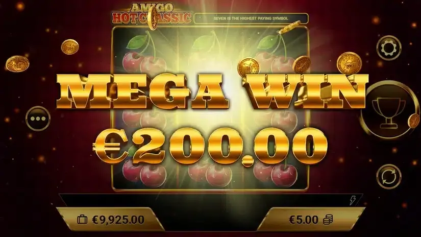 Amigo Hot Classic slot screenshot 4