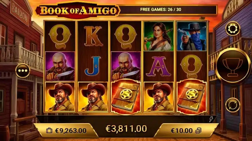 Book of Amigo slot screenshot 8
