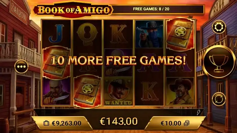 Book of Amigo slot screenshot 5