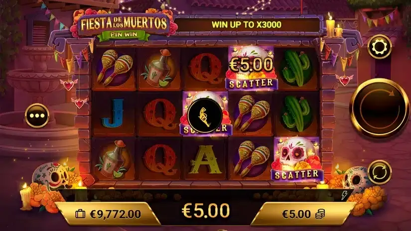 Fiesta De Los Muertos slot screenshot 3