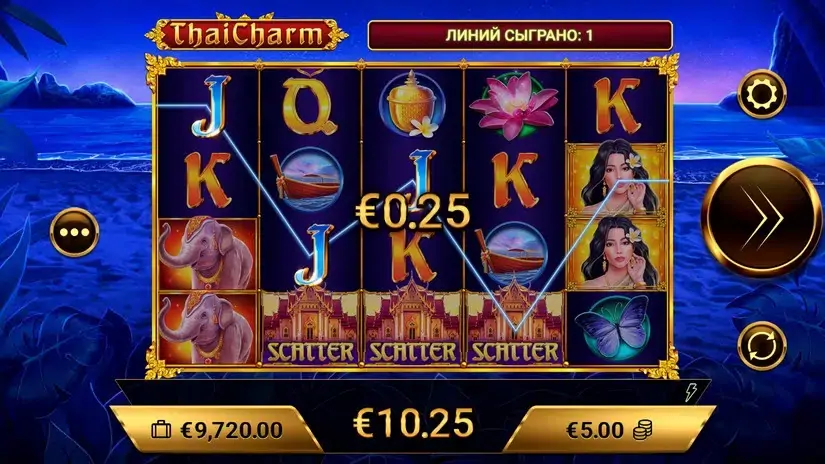 Thai Charm slot screenshot 3