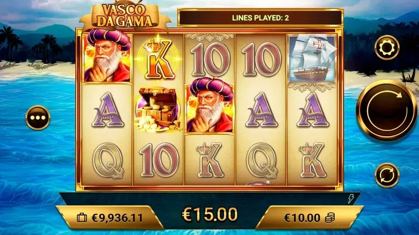 Vasco Da Gama slot screenshot 2