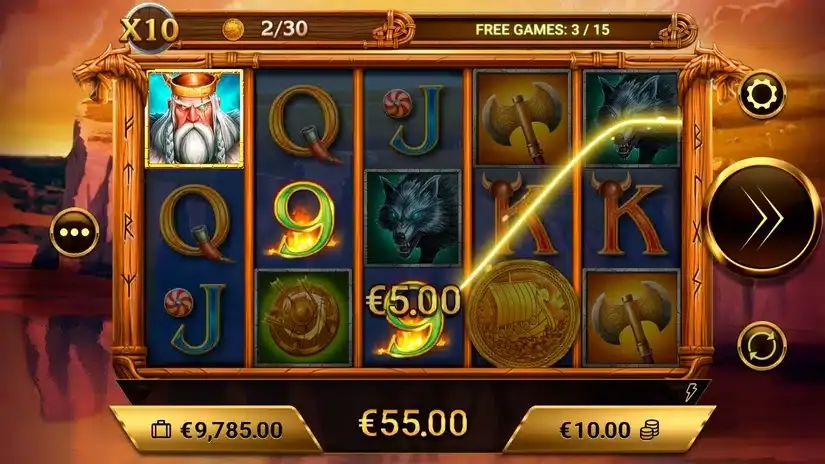 Viking’s Quest slot screenshot 4