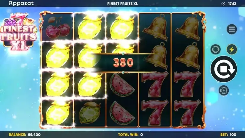 Finest Fruits XL slot screenshot 2