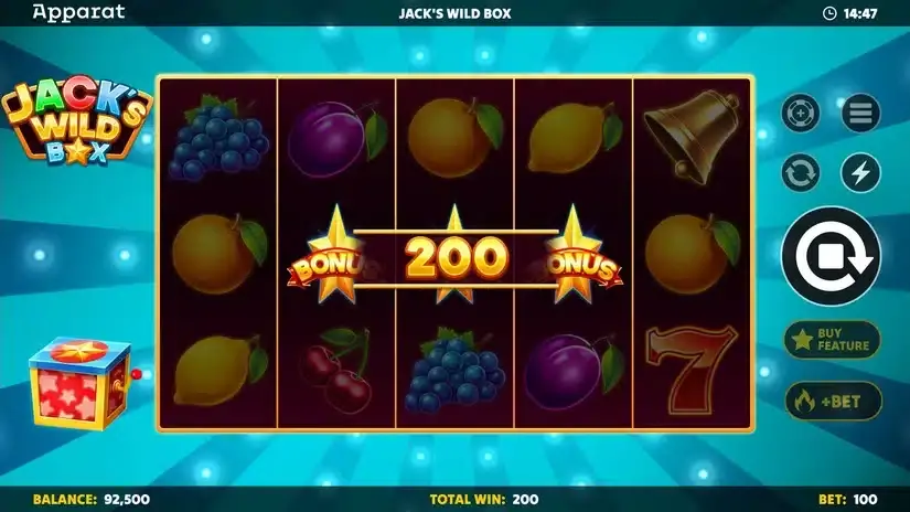 Jack’s Wild Box slot screenshot 2