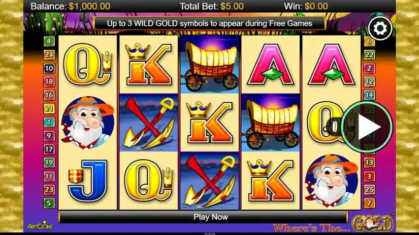 Where’s the Gold slot screenshot