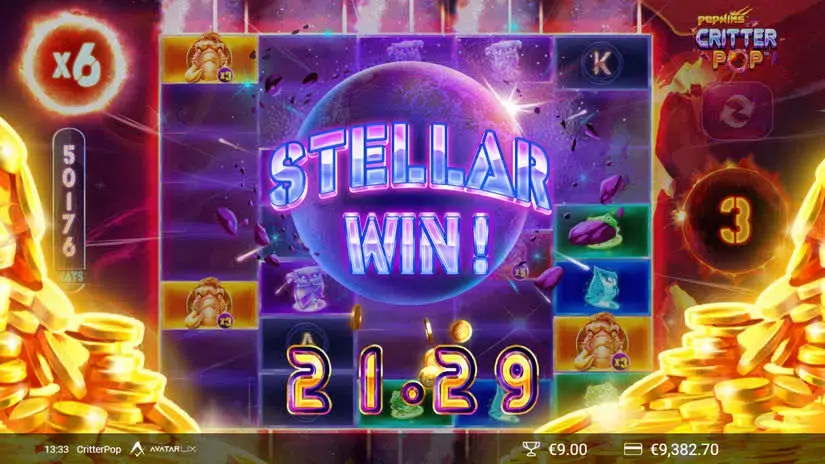 CritterPop slot screenshot 5