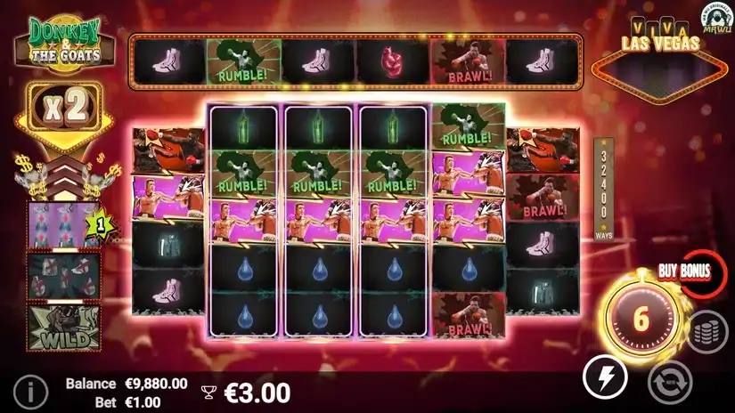 DonKey & the GOATS slot screenshot 4