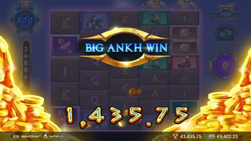 HelioPOPolis slot screenshot 6