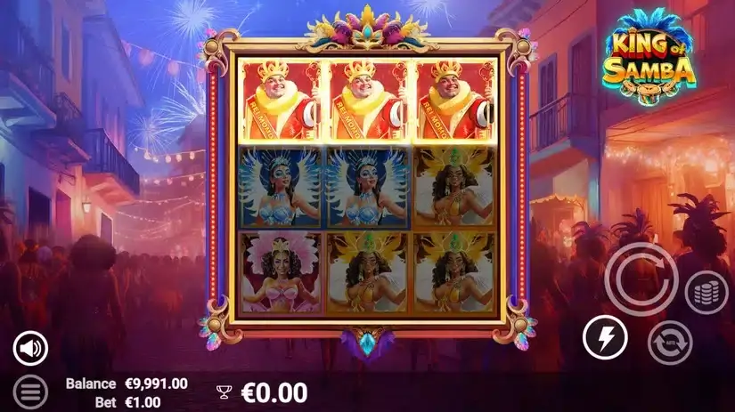 King of Samba slot screenshot 3