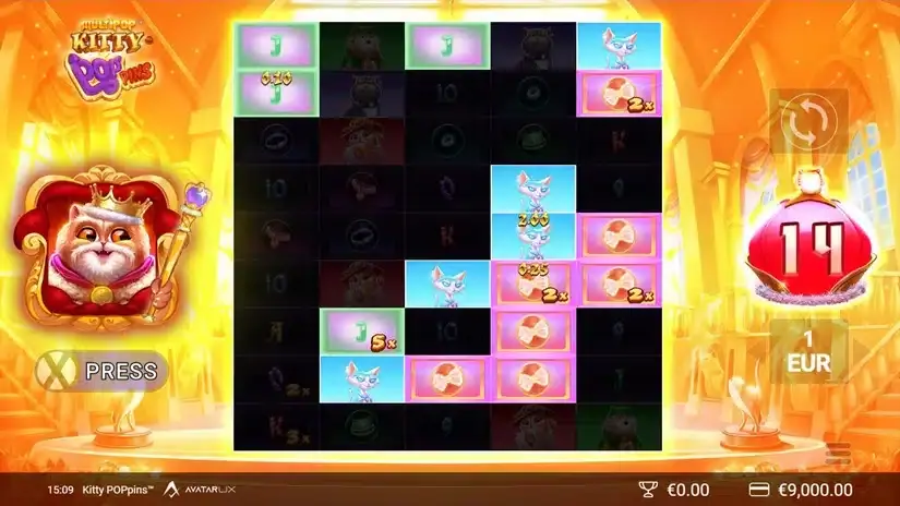 Kitty POPpins slot screenshot 2