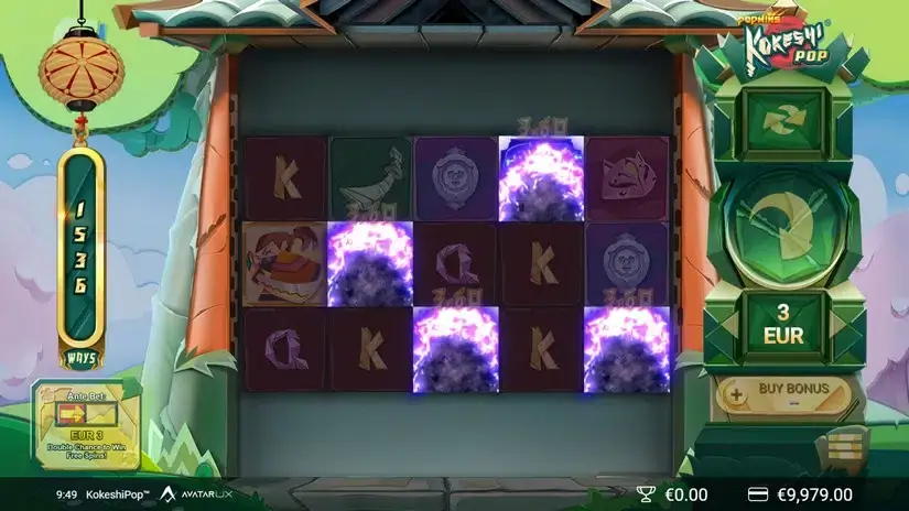 KokeshiPop slot screenshot 2