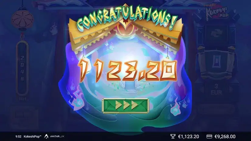 KokeshiPop slot screenshot 8