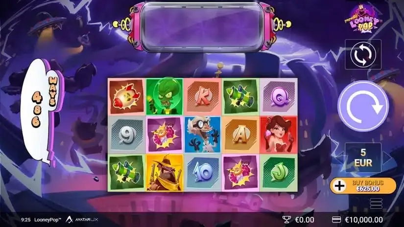 LooneyPop slot screenshot 