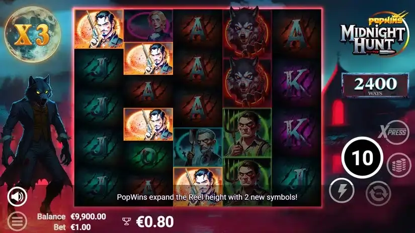 Midnight Hunt slot screenshot 4