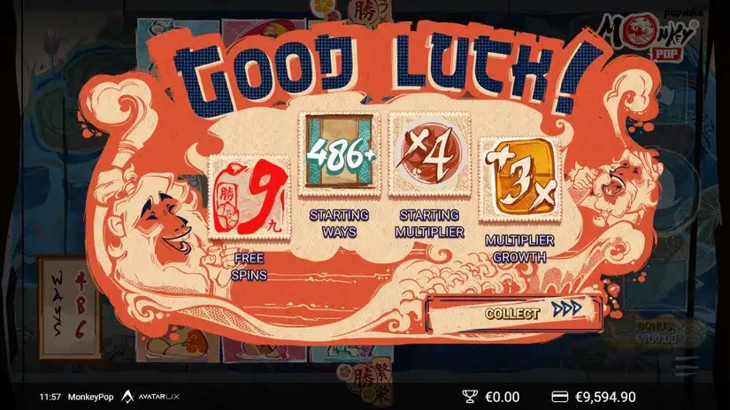 MonkeyPop slot screenshot 5