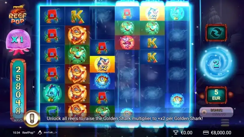 ReefPop slot screenshot 4