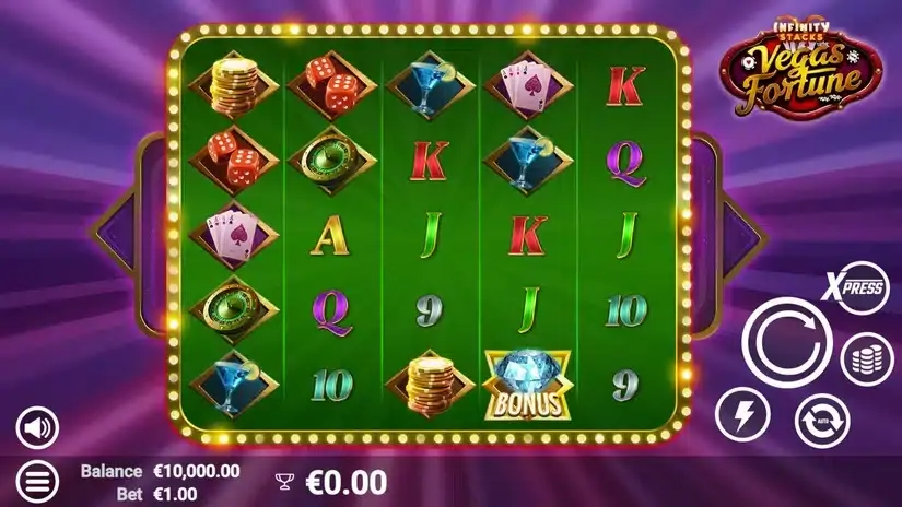 Vegas Fortune slot screenshot 1