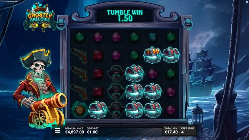 Ghostly Hallows slot screenshot 5