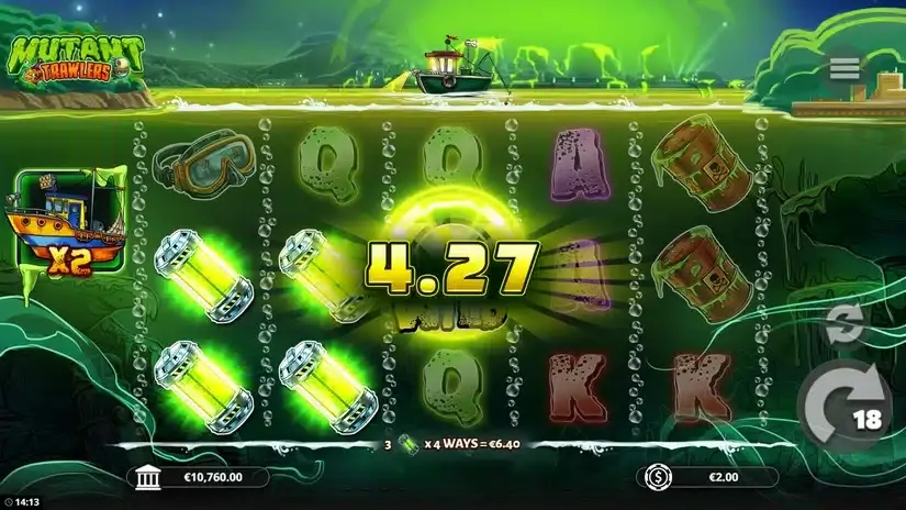 Mutant Trawlers slot screenshot 4