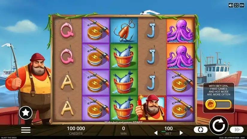 Blast the Bass slot screenshot 