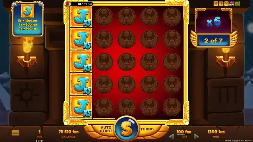 Cleo’s Book slot screenshot 5