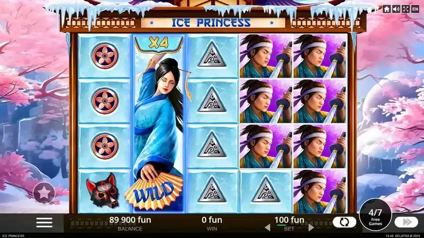 Ice Princess slot screenshot 4