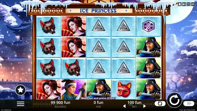 Ice Princess slot screenshot 