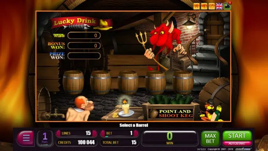 Lucky Drink slot screenshot 2